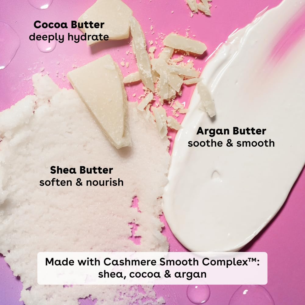 eos Shea Better Cashmere Body Wash, Pink Champagne, Moisturizing and Nourishing, pH Balanced Creamy Gel Formula, Paraben & Phthalate Free, Sensitive Skin,16 fl oz